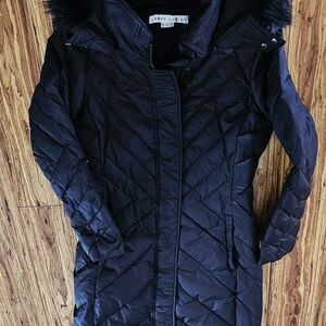 Larry Levine Midnight Quilted Puffer Jacket